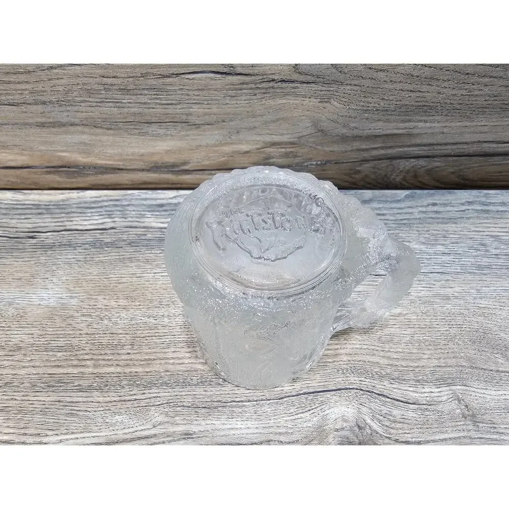 The Flintstones Glass McDonalds RocDonald's 1993 TREE MENDOUS MUG